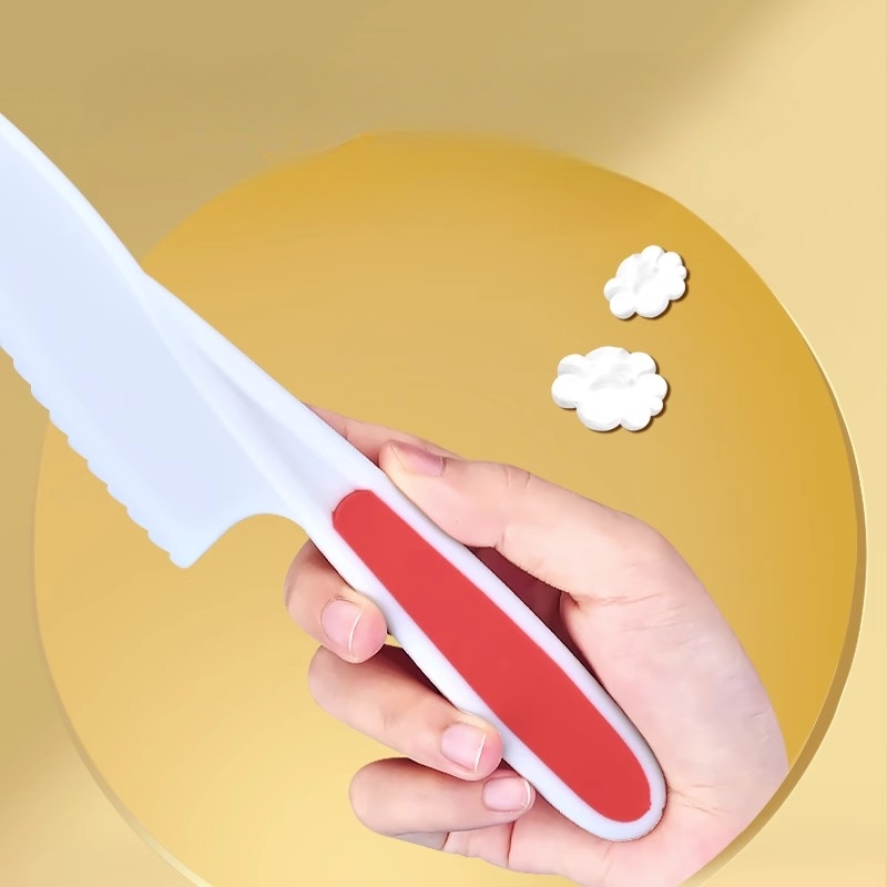 Plastic Cake Knife Household Plastic Children's Knives Bpa - Temu