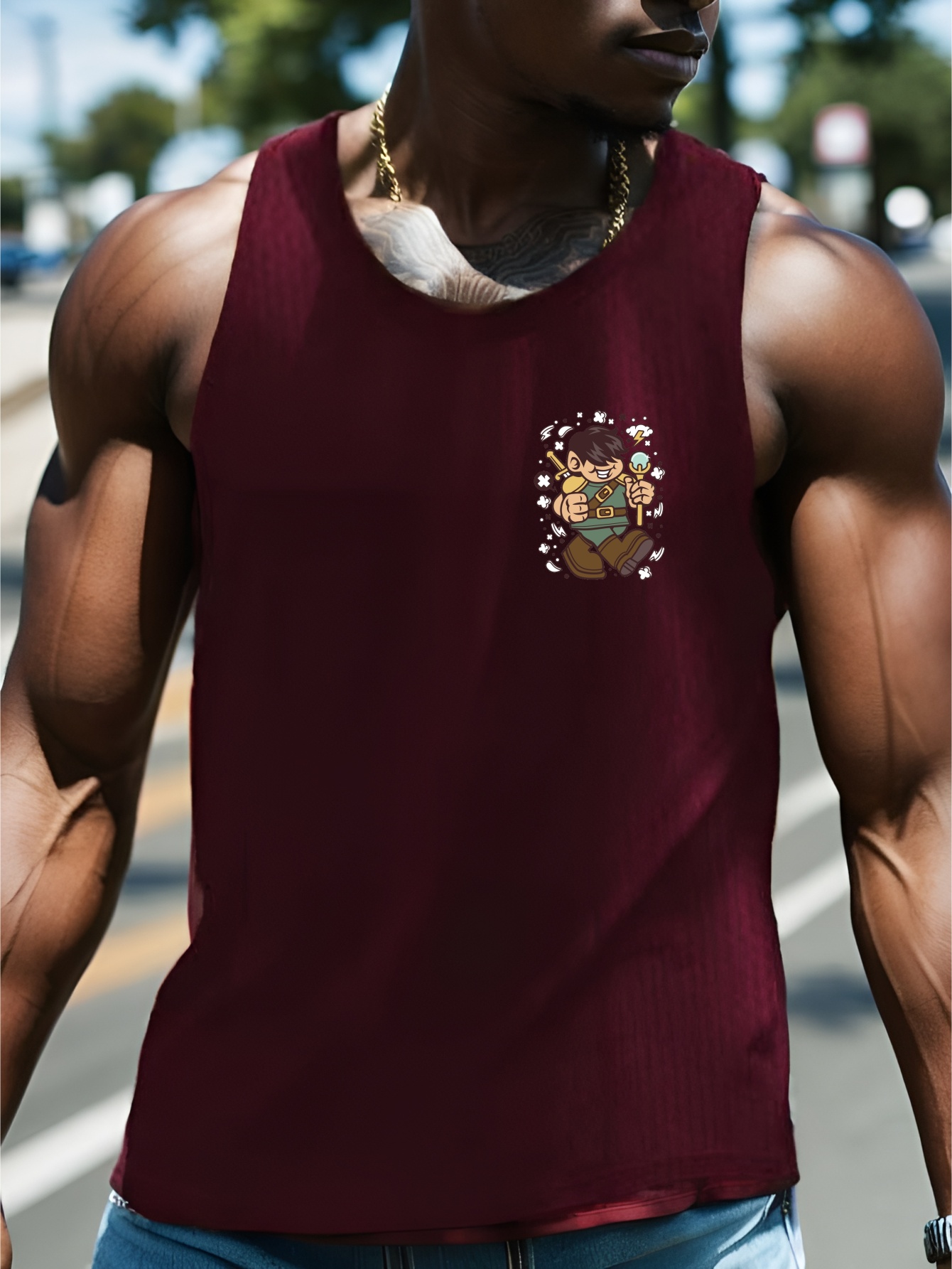 Men's Tank Top Vest Top Undershirt Sleeveless Shirt Plain Crew Neck Outdoor  Going out Sleeveless Clothing Apparel Fashion Designer Muscle 2023 - US  $12.49 in 2023