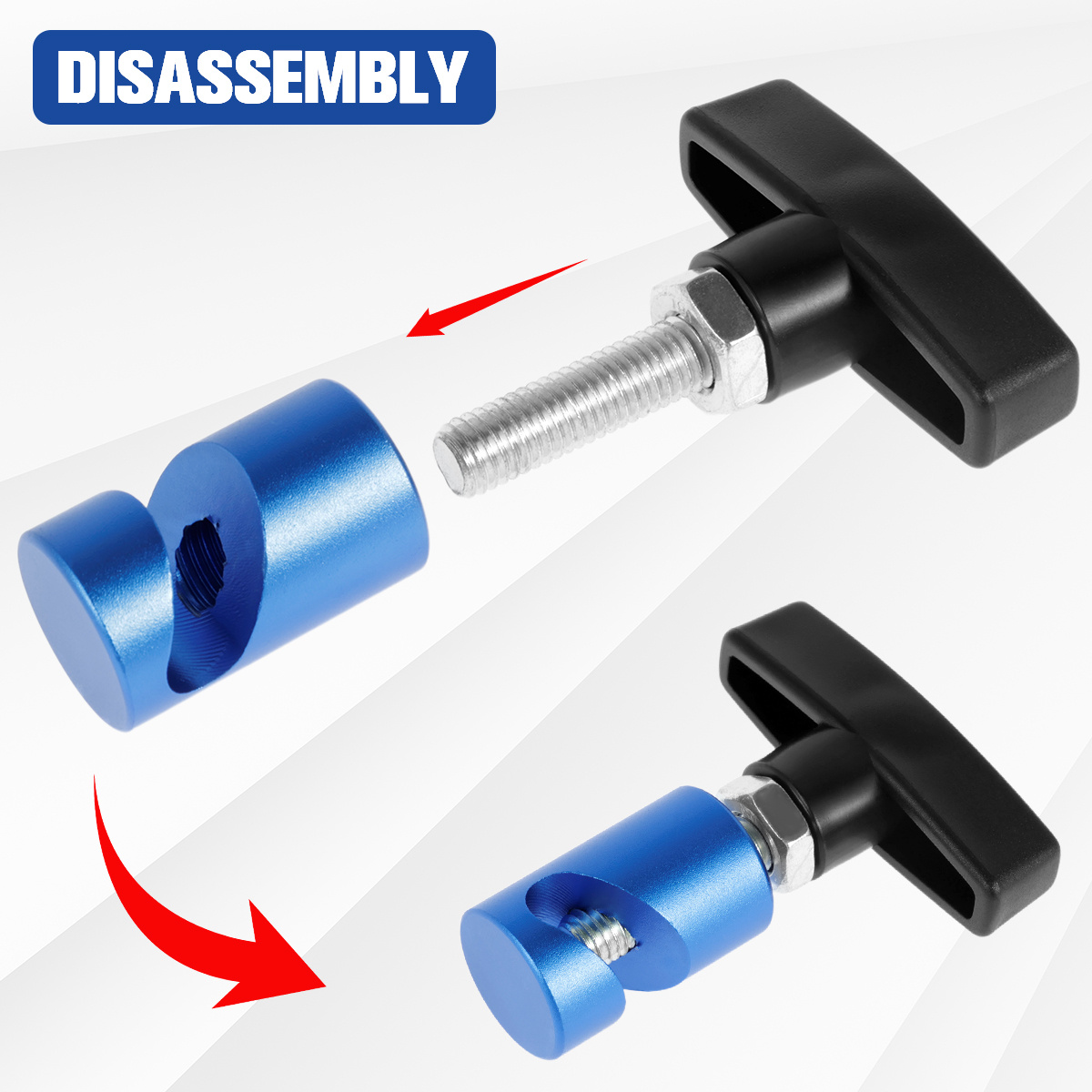 CHRYMUM Lift Support Clamp, Car Hood Stopper Strut Shock Holder, Hood Stay Holder Piston Stop Tool Universal Car Accessories, Hood Strut Fixing Clamps
