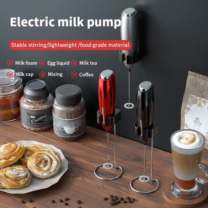 Frother Electric Milk Mixer Drink Foamer Egg Beater Whisk Latte Stirrer  New/