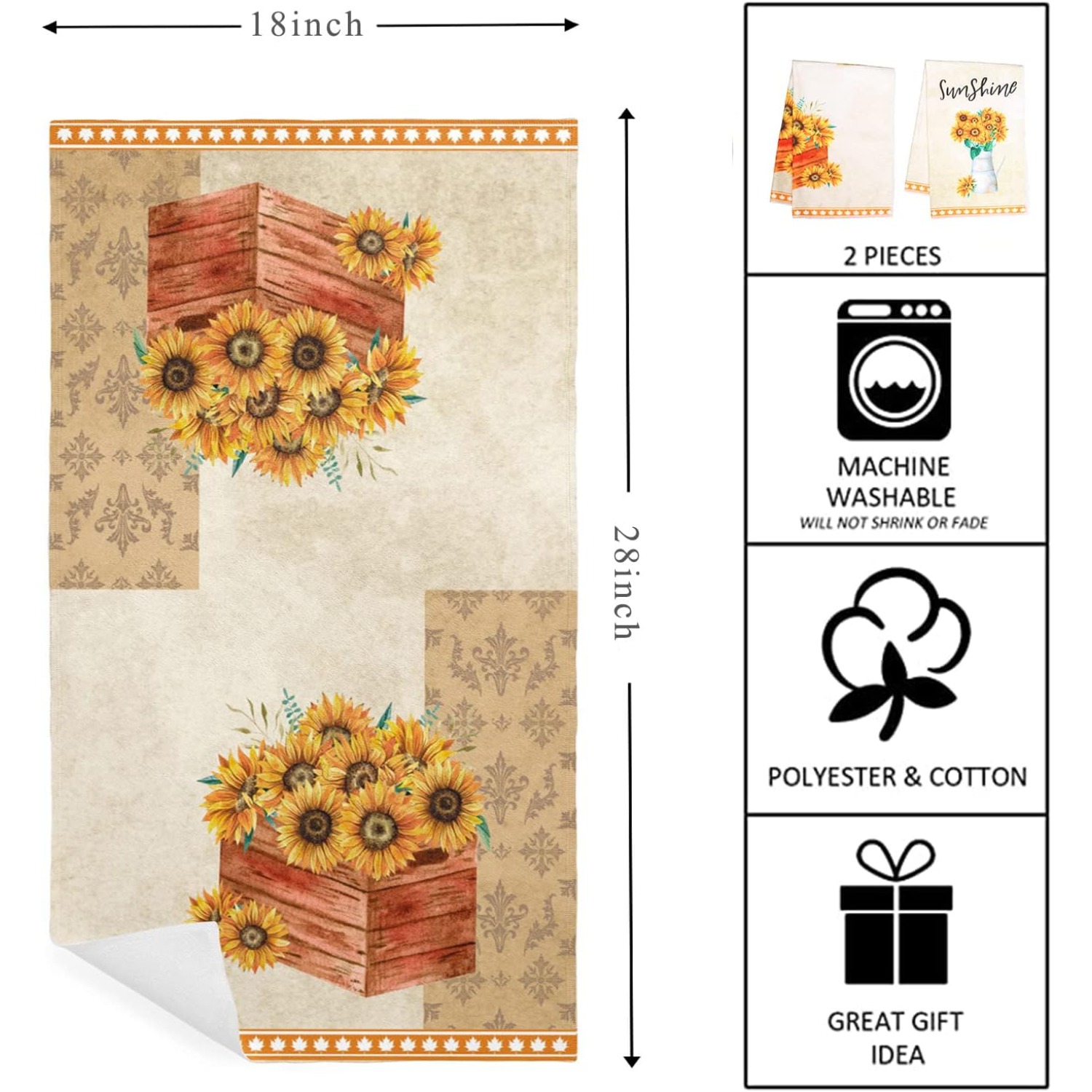 Kitchen Cloth 6 Piece Set - Autumn