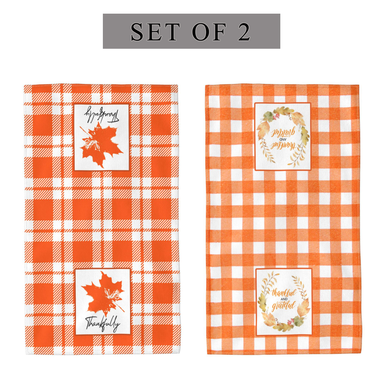 Polyester Dish Cloth Fall Dish Towels Watercolor Pumpkin - Temu