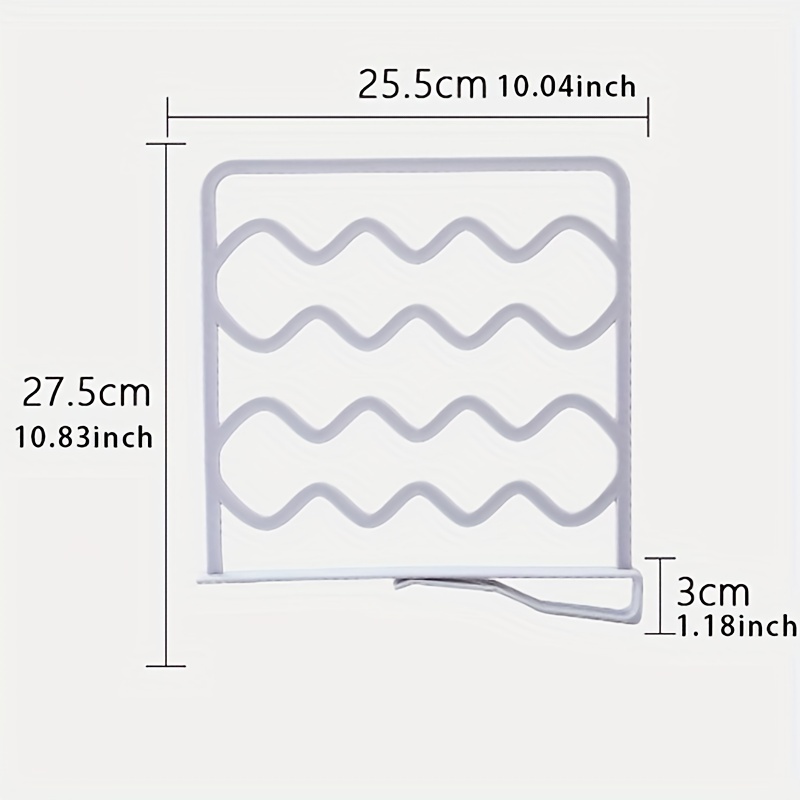 Wire Shelf Dividers For Closet/office/pantry/garage-new & Improved