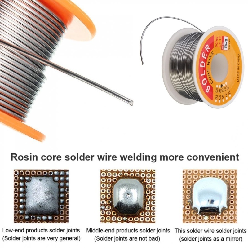 1 Roll Soldering Lead 40/60 Diameter 1.0MM 30g Welding Solder Wire High  Purity Low Fusion