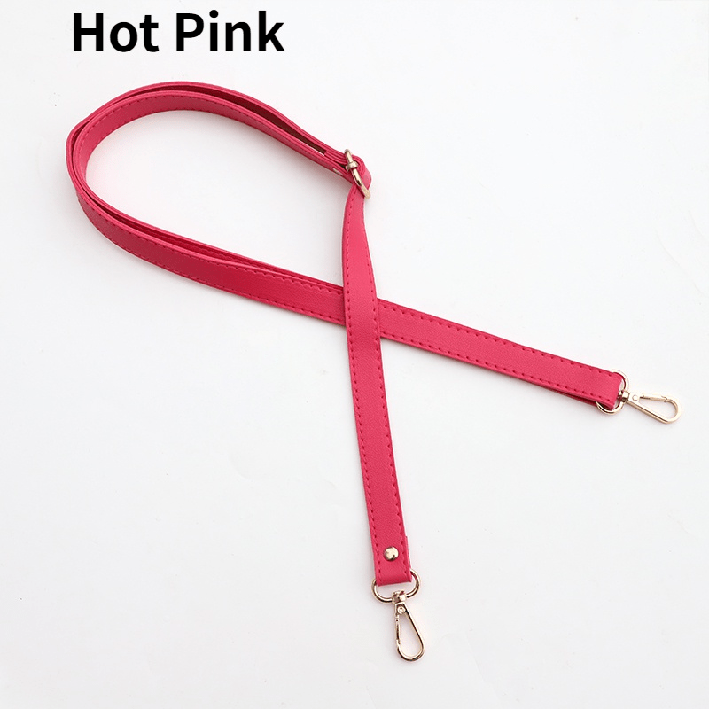 Zzfab Zfab Faux Leather Purse Strap Adjustable Replacement Shoulder Strap Hot Pink, Women's, Size: Small
