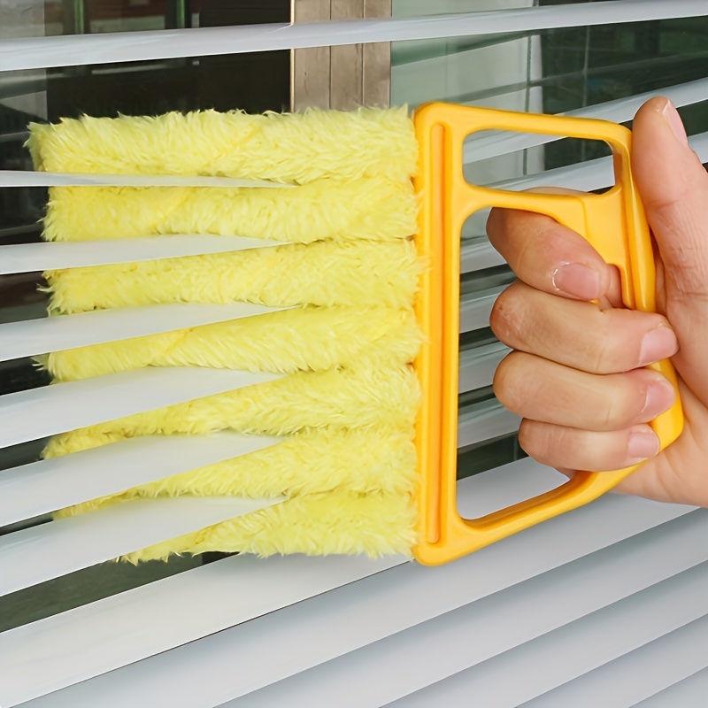 3 in 1 Window Screen Cleaner Brush with Handle, Magic Window Cleaning  Brush, Also Suitable for Window Washer Squeegee Kit, Window Cleaner  Squeegee, Window Track Or Seal Cleaning Tools 