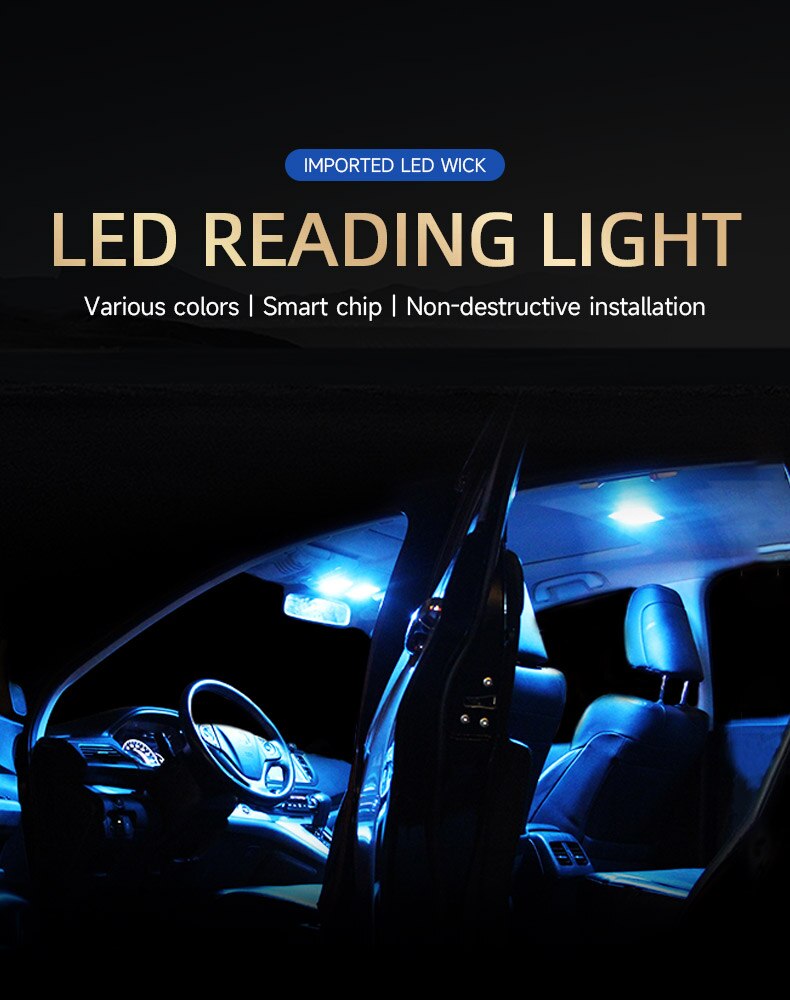 W5W T10 LED Canbus Light Bulbs Car Interior Reading Parking Lights