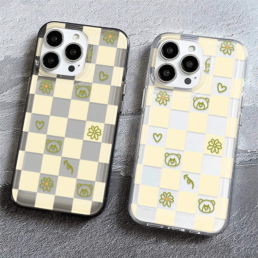 Checkered Phone Case With Loop Temu