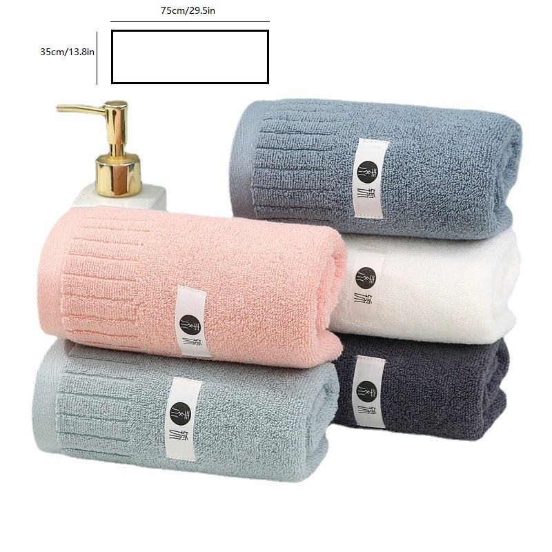 Soft Cotton Hand Towel for Home Bathroom - Absorbent & Skin-Friendly