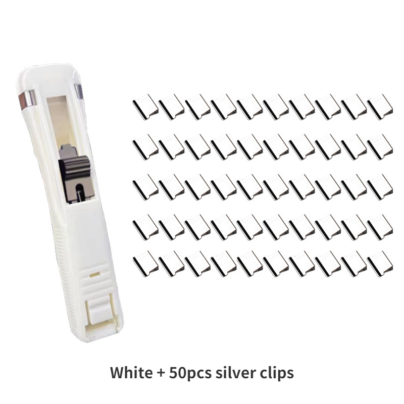 Stapleless Stapler Paper Clipper Pusher Clip For Office - Temu