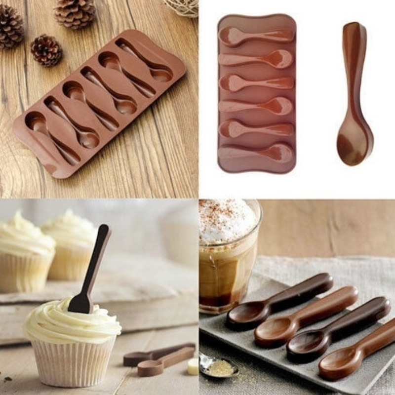 Moule Cuillères en Chocolat silicone