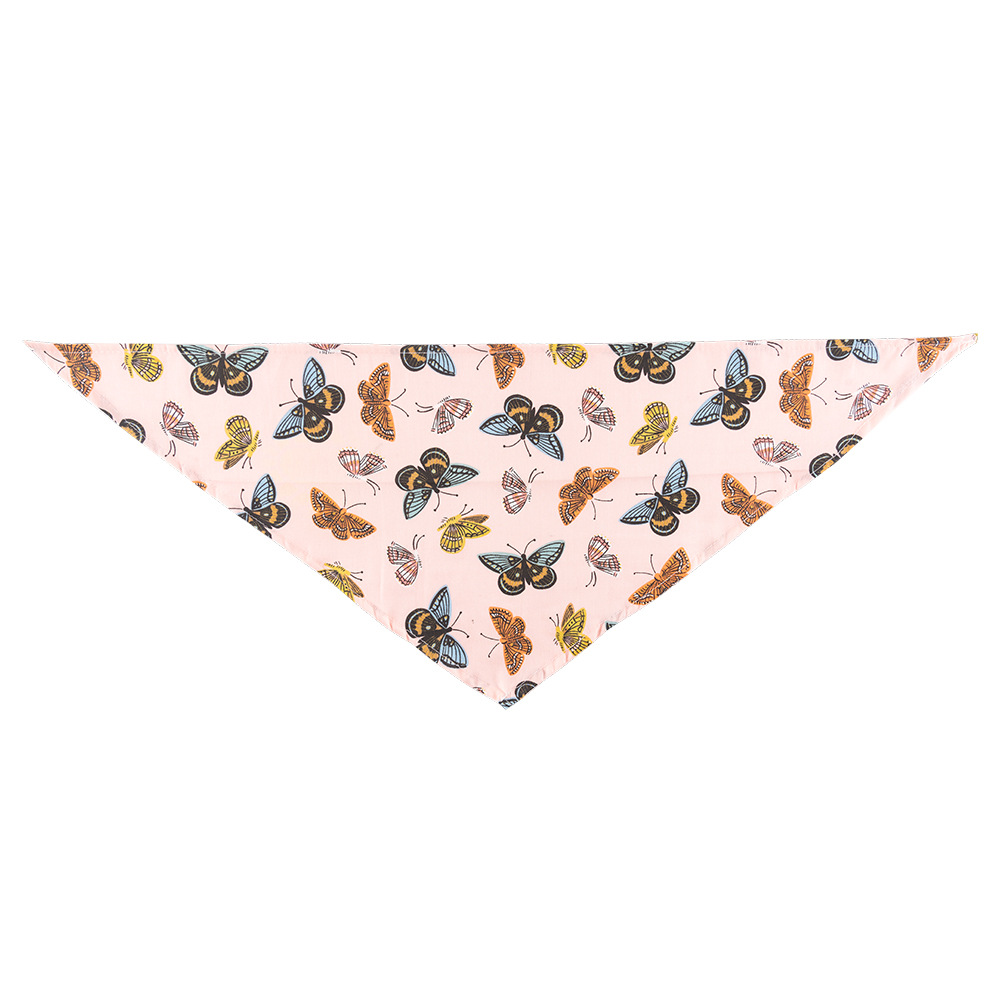 Butterfly Graphic Pet Triangle Towel, Dog Cat Saliva Towel Bib Pet Clothes  Dress Up Supplies - Temu