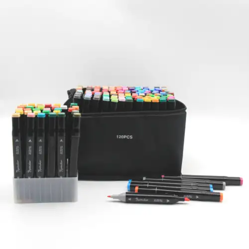 Primary School Watercolor Pen Set Washable Children's Brush Gift Art Pen  Soft Stationery School Supplies Colour Pens Set