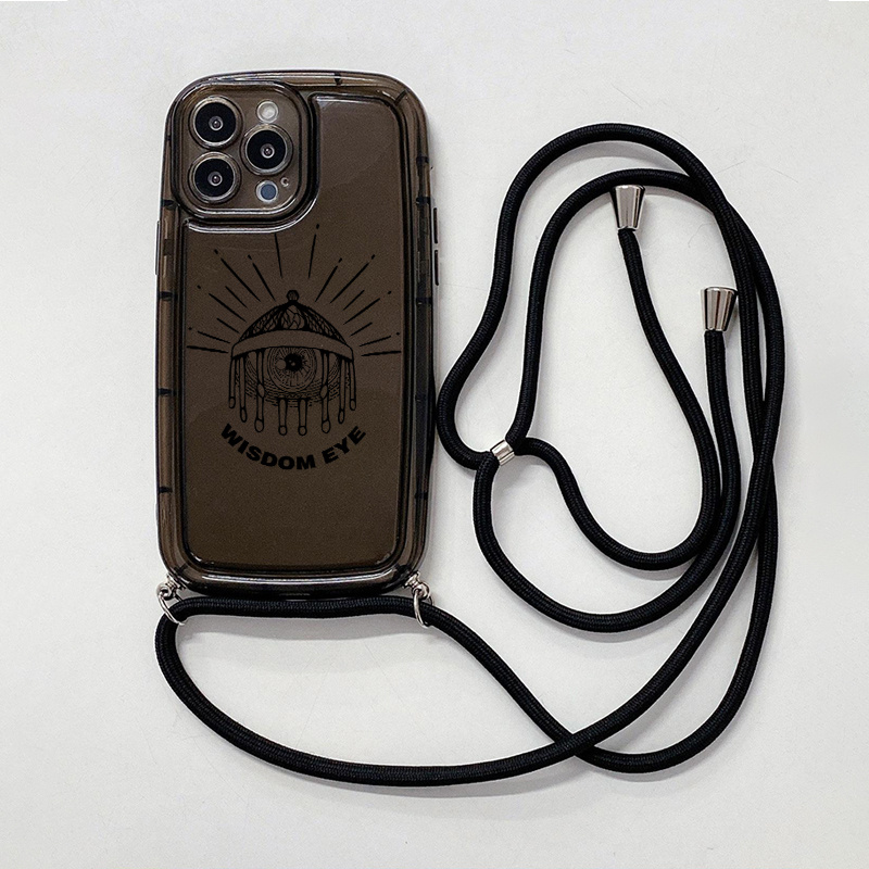 Lanyard Silicone Case Insight Graphic Phone Case Lanyard Temu