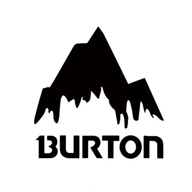 Burton Mountain Ski Snowboard Car Sticker For Laptop Bottle - Temu