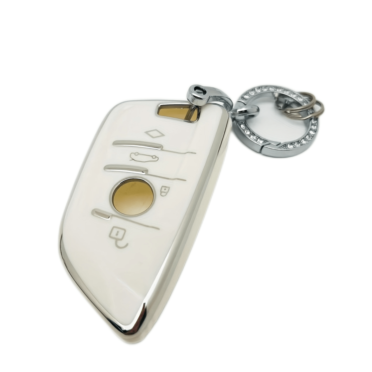 Schlüsselhülle Mit Schlüsselanhänger, Für BMW X1 X2 X3 X5 X6 X7 Und Serie 1  2 3 4 5 6 7 8 Fernbedienung