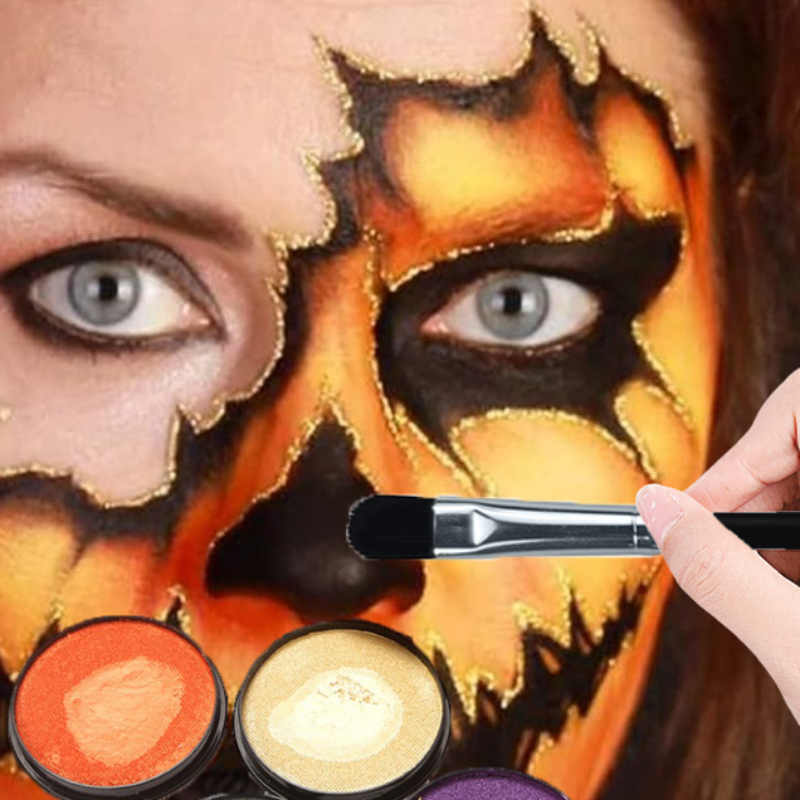 Halloween Oil Paint Blue Face Paint Stick Facial And Body - Temu