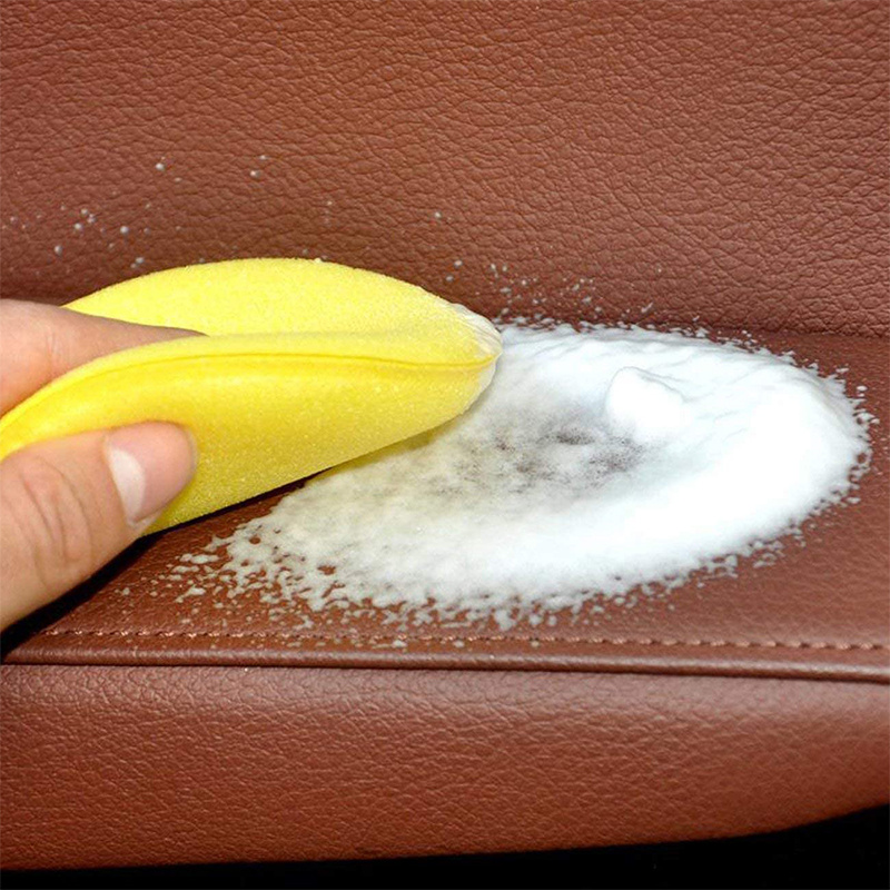 Car Wash Sponge Round Press Edge Waxing Sponge Car Supplies - Temu