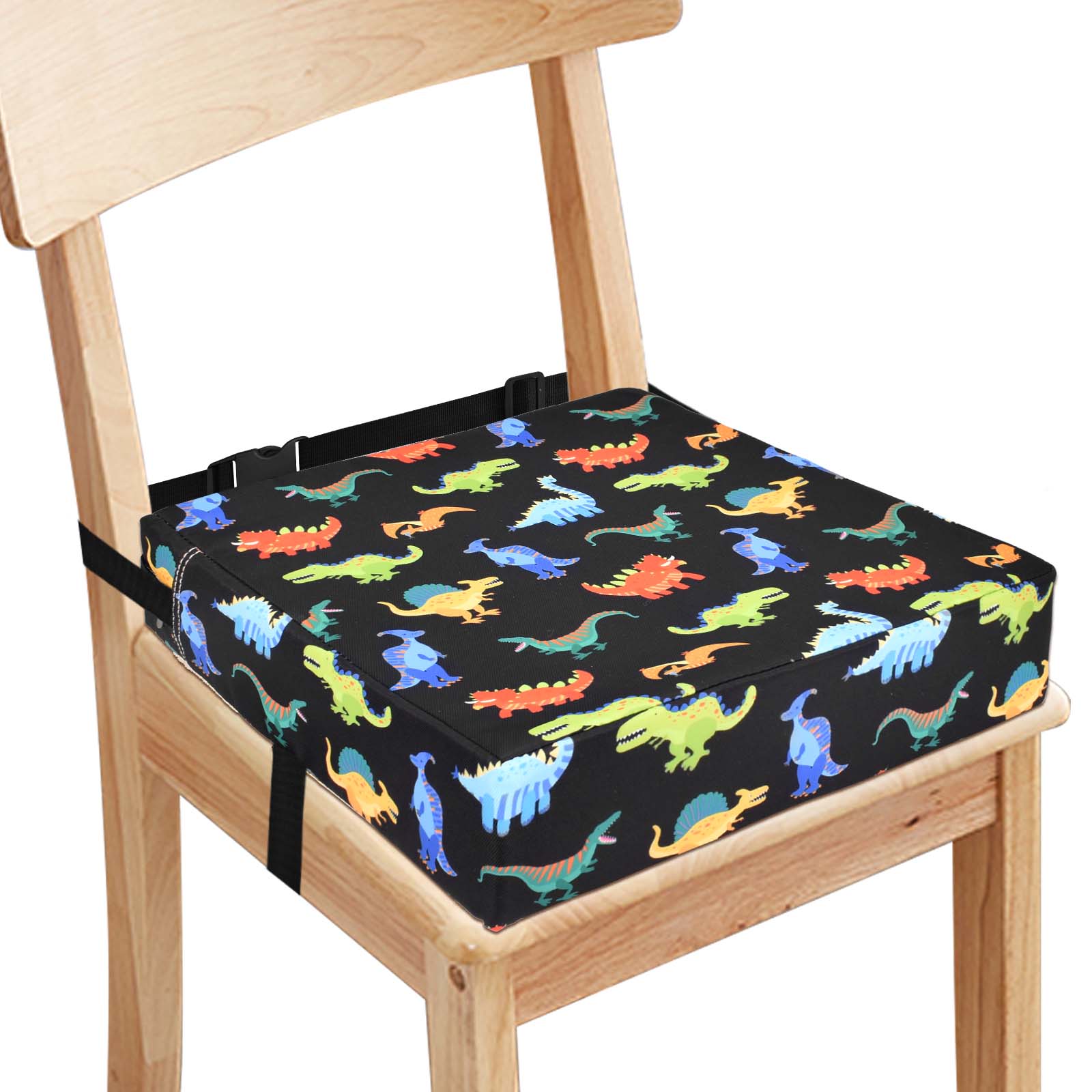 Rehausseur de chaise enfant 32x32x8 cm - coussin de siège enfant coussin de  chaise coton Dinosaure