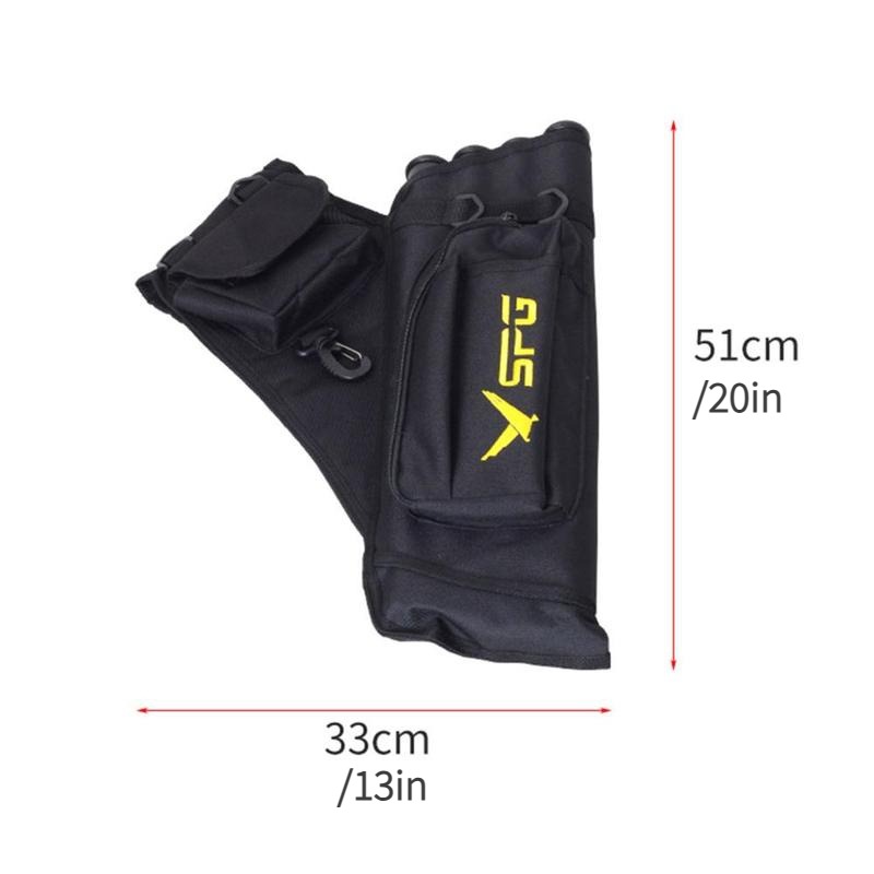China Newly Arrival Carp Fishing Sleeping Bag - Outdoor Archery Four Tube  Arrow Pot Waist Type Quiver Tube Bag – Lousun Manufacturer and Supplier