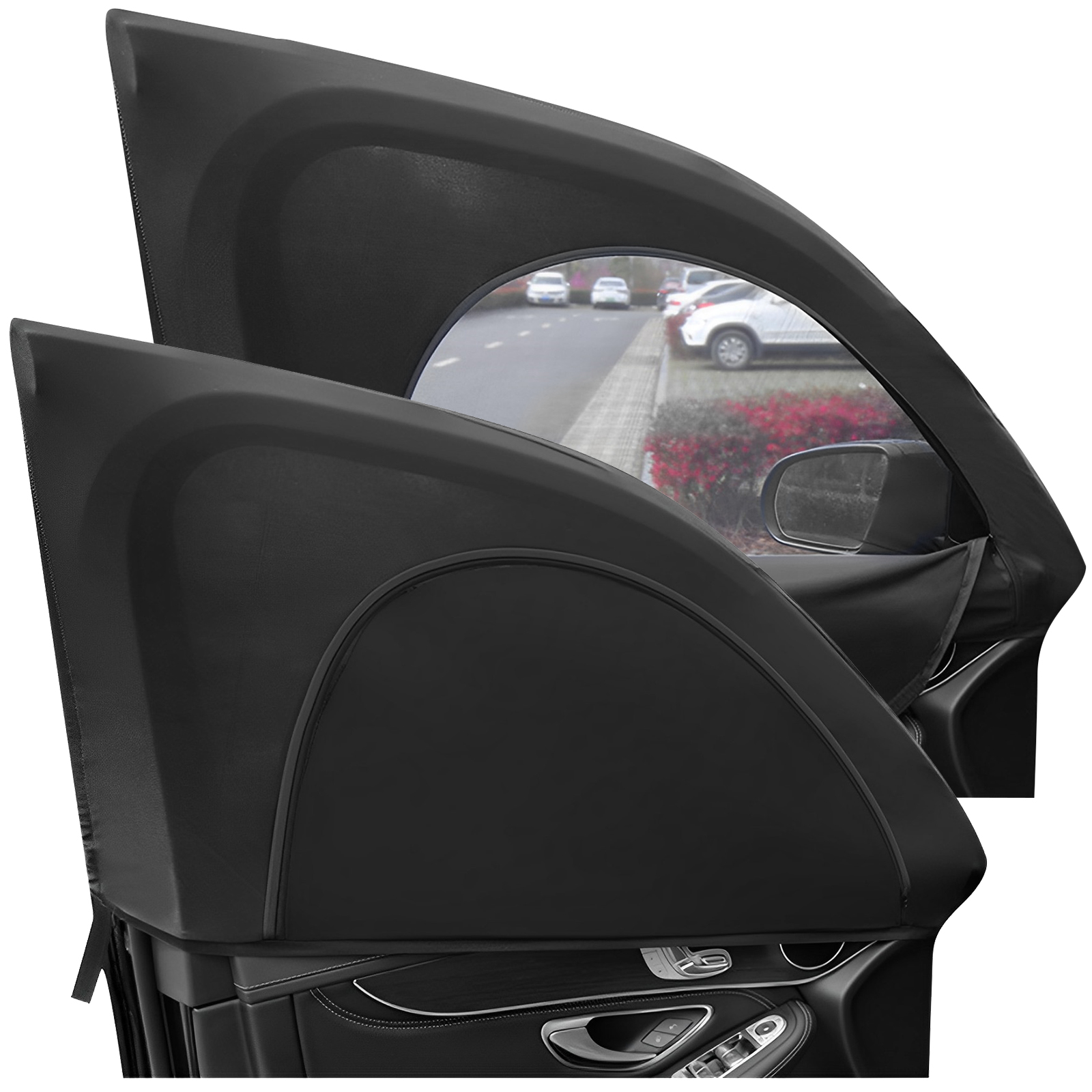 Auto-Sichtschutzvorhänge, Universeller Auto-Trennvorhang Zwischen