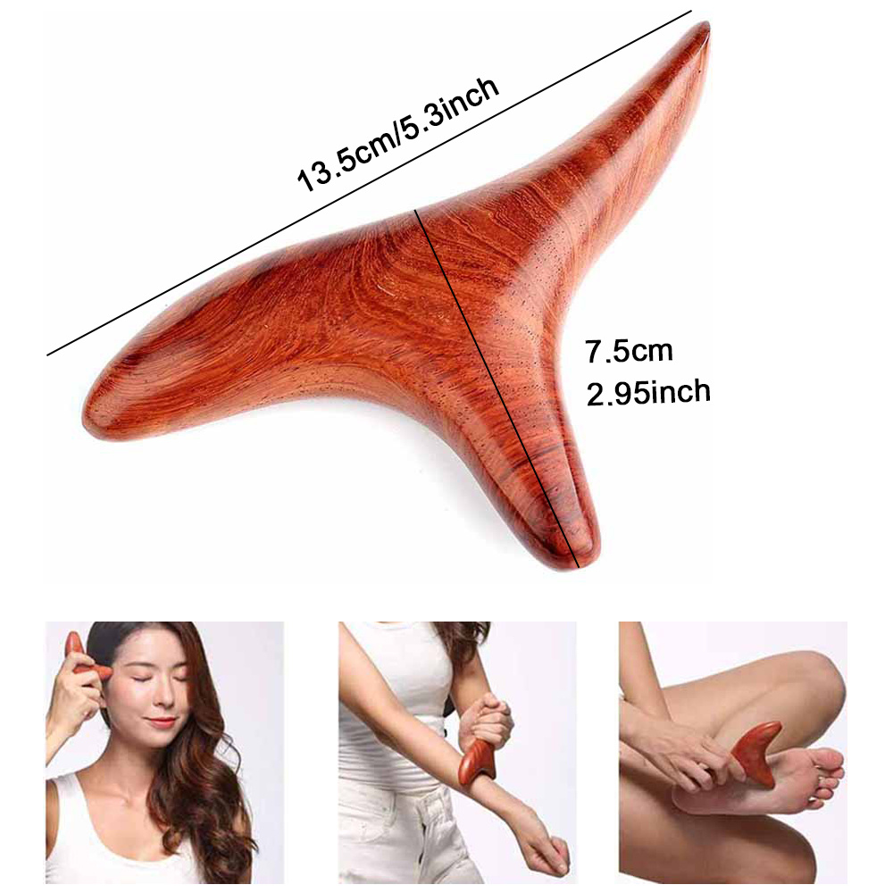 Hand Reflexology and Foot Stick Combination Tool