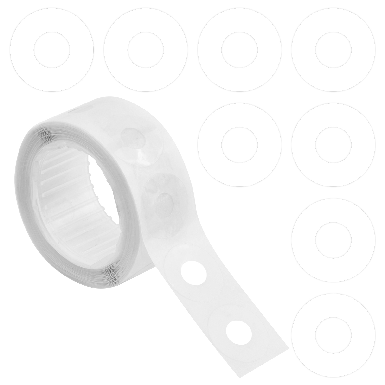 250 Pcs Loose-Leaf Paper Hole Reinforcement Ring Label Stickers