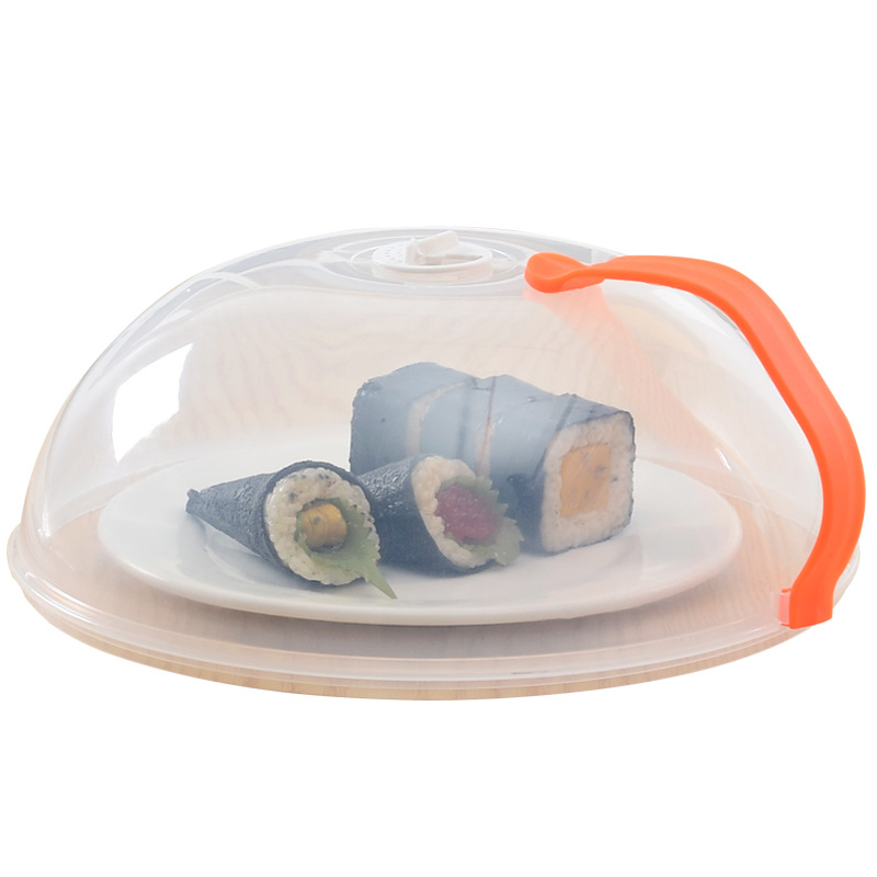 Home-X HOME-X Reusable Microwave Plate with Dome Lid Cover