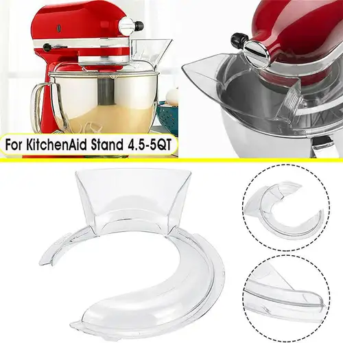 Kitchenaid Pouring Shield For 4.5 And 5 Quart Mixer Bowls