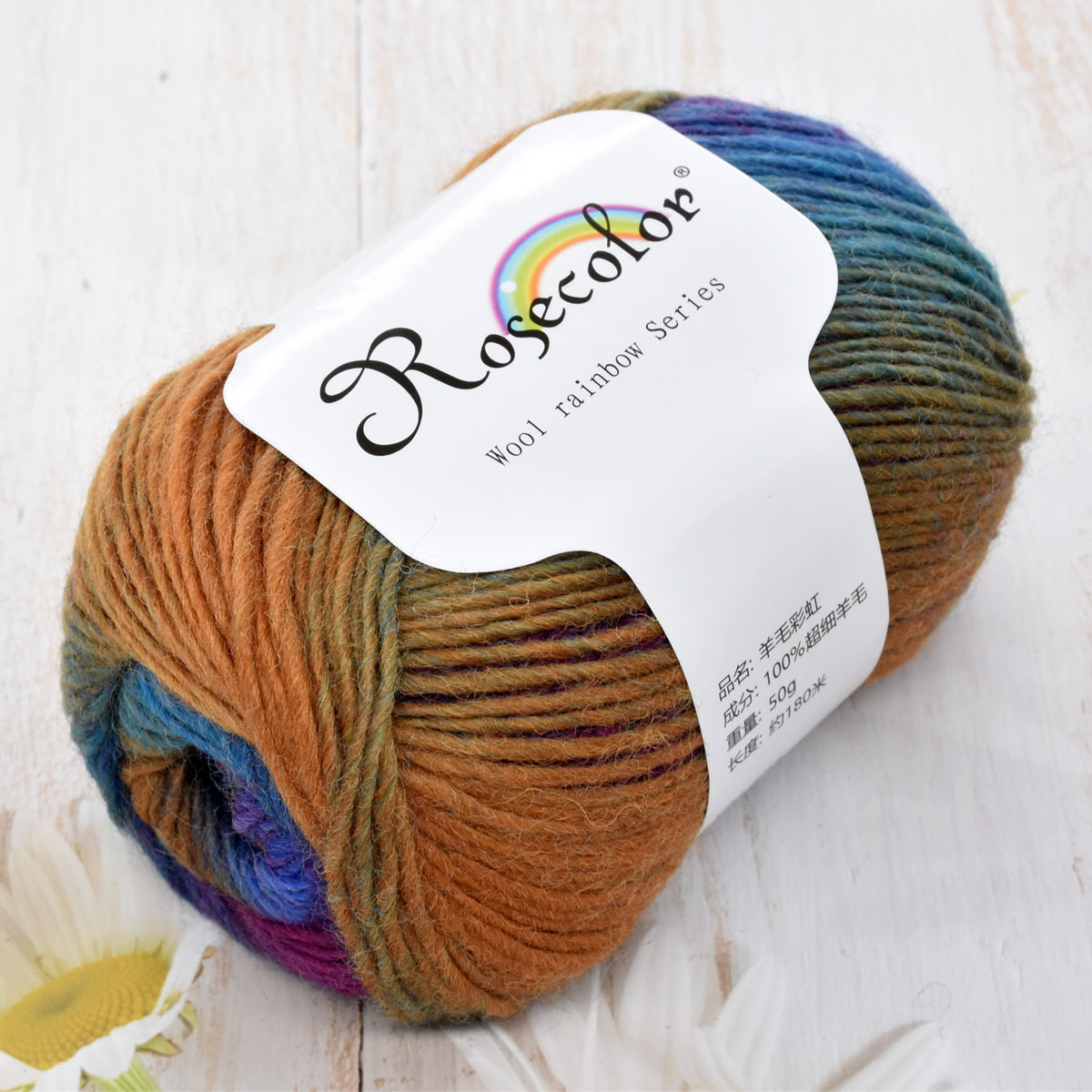 Wool Colored Yarn Hand Knitting Yarn Crochet Yarn Crocheting - Temu