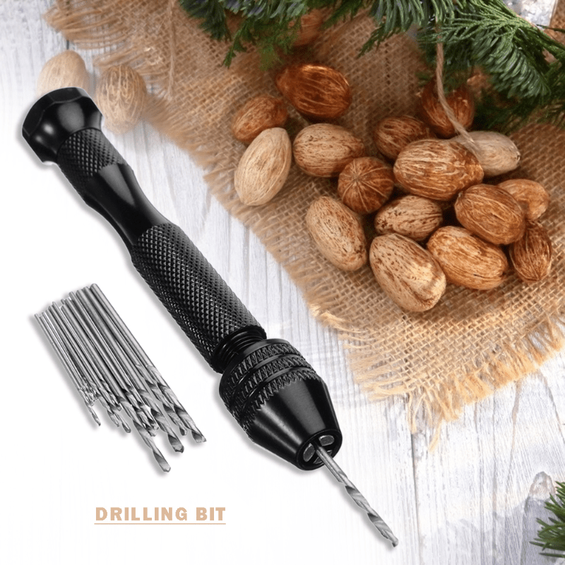 China Factory Hand Drill Bits Rotary Tools Set, Stainless Steel Twist Drill  Bits and Alloy Handle, for Metal Wood, Manual Work DIY, Jewelry Making  89x14mm in bulk online 
