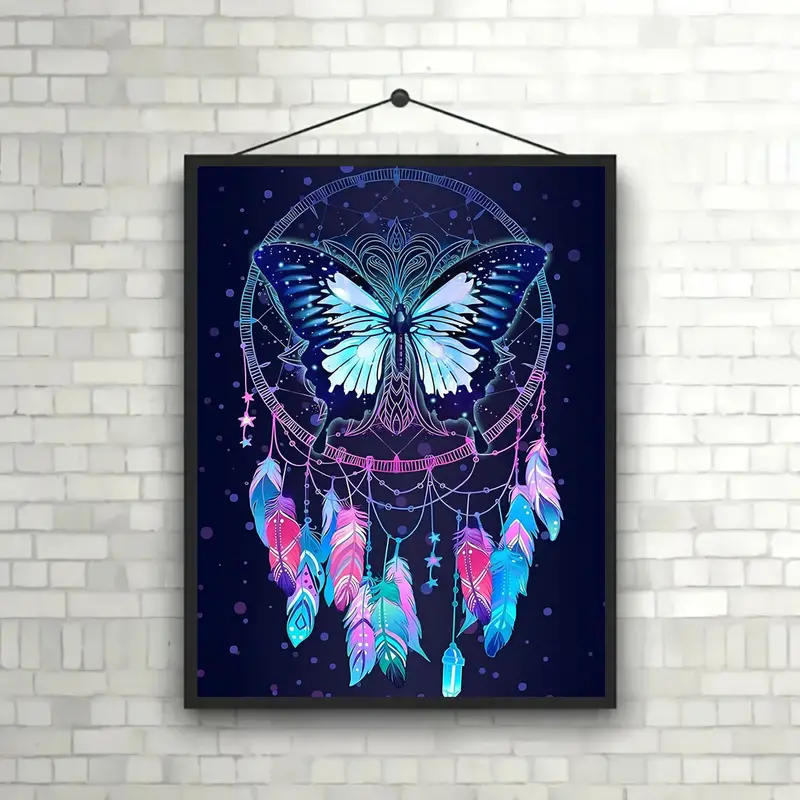 5d Diamond Paintings Kits For Adults Dreamy Butterfly Dream - Temu