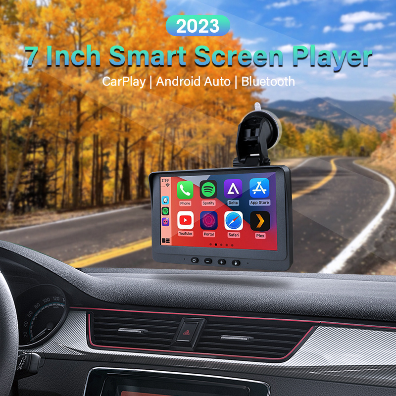 OBEST sans Fil Carplay Android Auto, stéréo de Voiture à écran