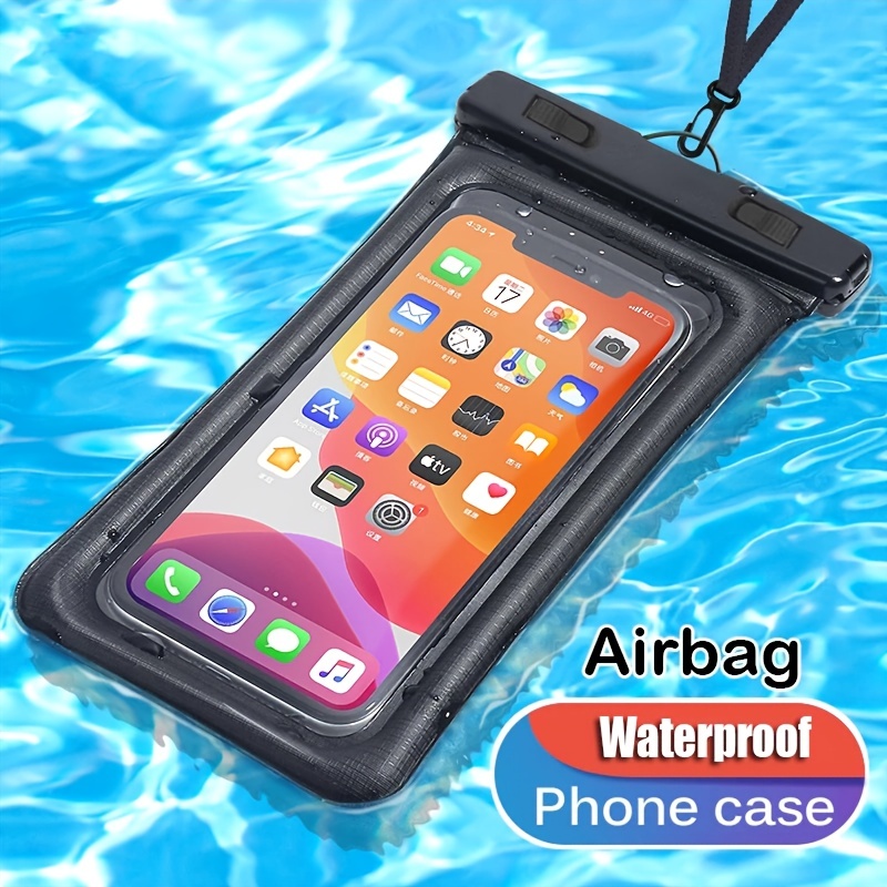 Universal Waterproof Phone Pouch - Waterproof Case for iPhone 14 13 12 11  Pro Max XS Plus Samsung Galaxy Cellphone Up to 7.0， IPX8 Waterproof