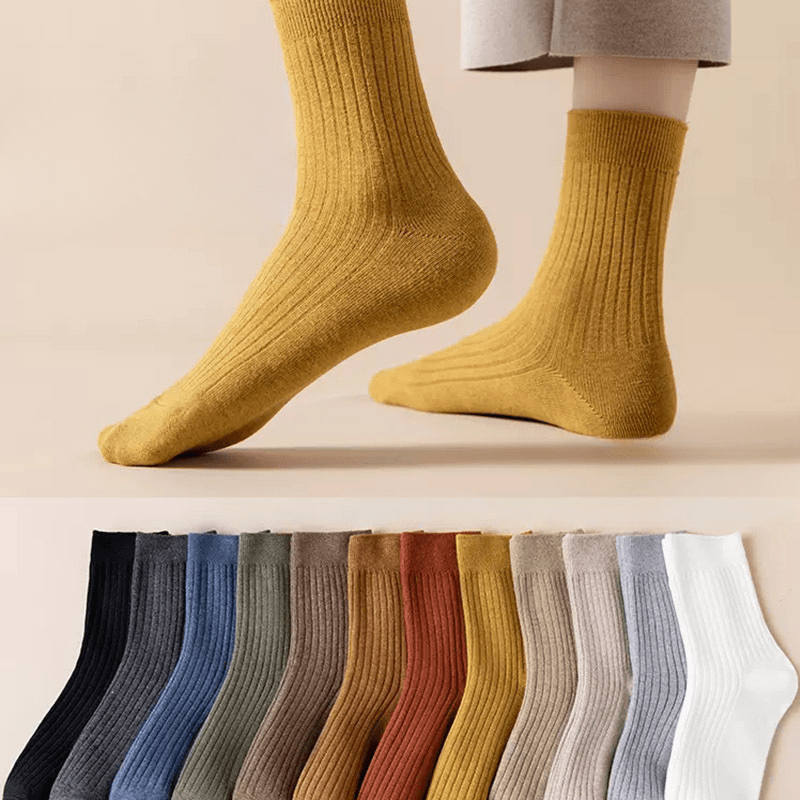Unisex Casual Plain Color Sports Socks Thin Breathable Comfy - Temu