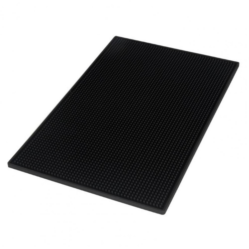 Buy Wholesale China Silicone Bar Mat Solid Color Long Square Non