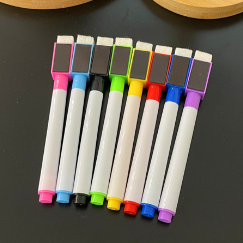 Whiteboard Marker Pen Set, White Board Marker Eraser