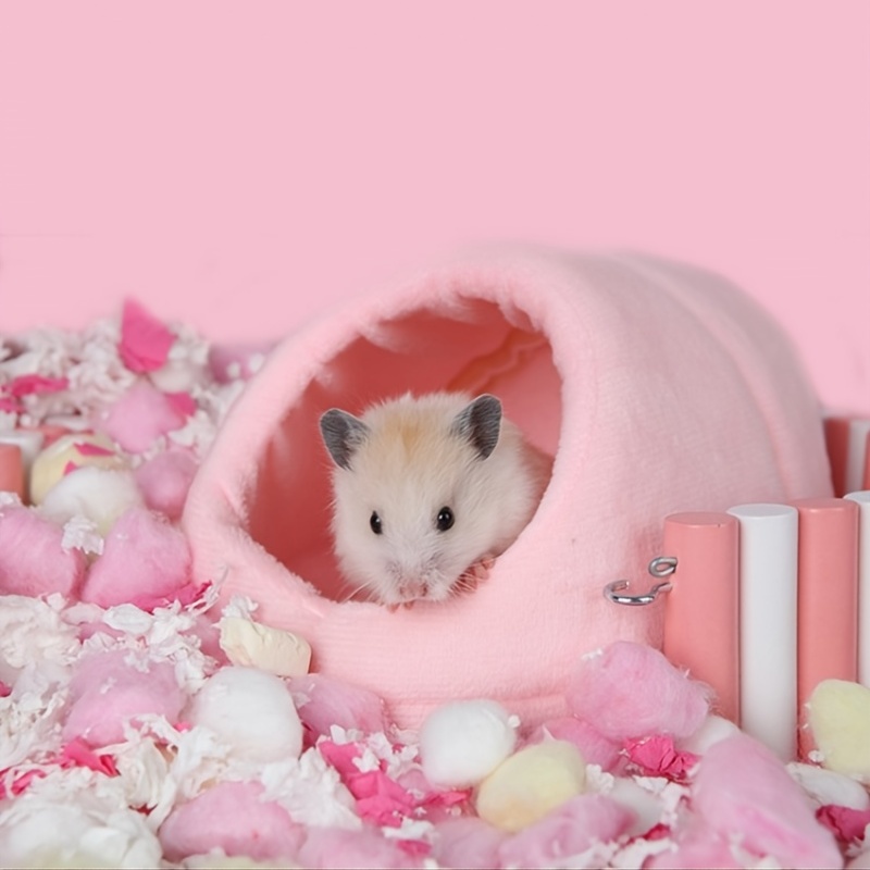 100PCS Hamster Cotton Balls Winter Warm Hamster Nesting Material Colorful  Cute Mini Balls Small Pet Cage Accessories - AliExpress