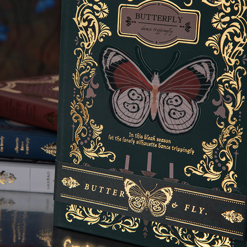 Gothic Butterfly Series Vintage Classic Design Hardcover - Temu