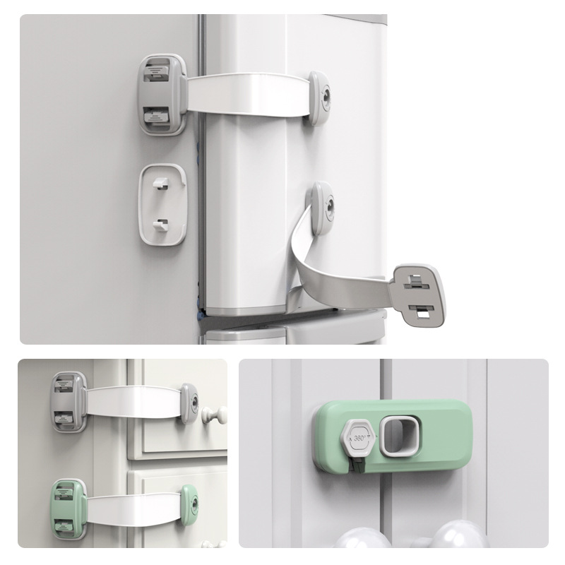 Cabinet door snap lock