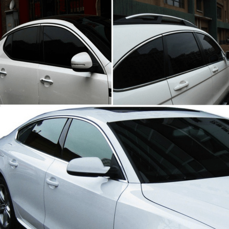 300x50cm Schwarz Auto Fenster Tönungsfolie Glas 5%-50% Rolle Auto Auto Fenster  Tönungsfolie für zu Hause Solar UV Schutz Aufkleber Film