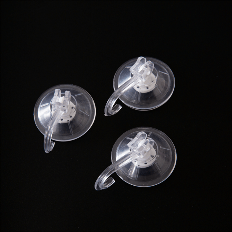 Suction Hooks, Clear Reusable Heavy Duty Vacuum Suction Cup Hooks