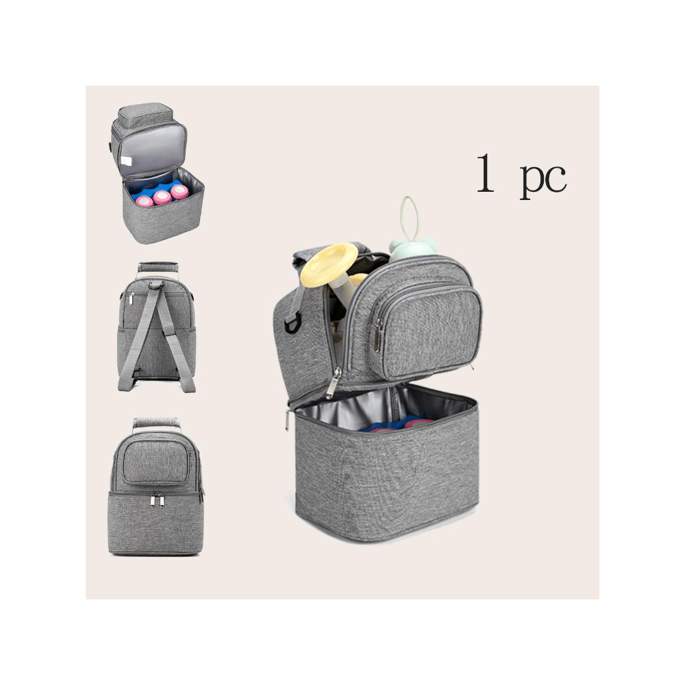 Portable Mother Feeding Bottle Bag, Heat Insulation Lunch Bag, Leak-proof Breast  Milk Cooler Bag With Stroller Hanging Design, For Mommy And Baby Hanging  Out - Temu