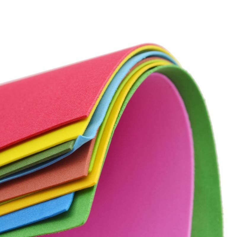 10PCS colorful foam paper paper foam board EVA Sponge Paper
