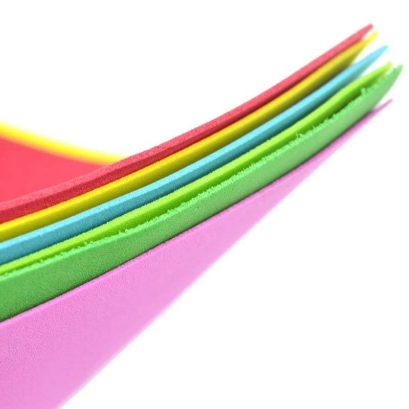 Sponge Eva Foam Paper Sponge Paper With Multiple Colors Foam - Temu