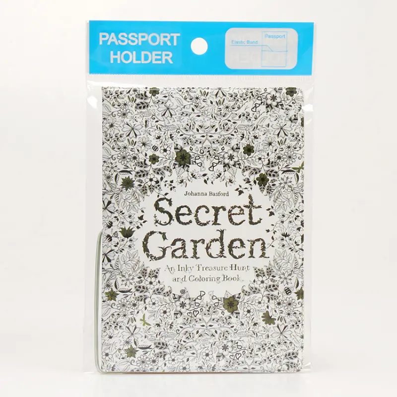 Secret Garden Trendy Passport Cover Exquisite Travel Card Case Multi  Functional Id Holder - Temu