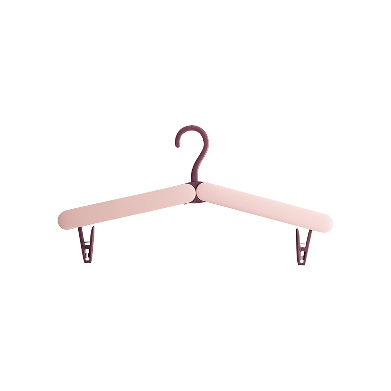 Multifunctional Folding Clothes Hanger for Travel and Home Storage