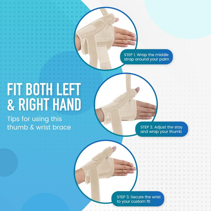 Flexible Splint Wrist Thumb Support Brace For Tendonitis - Temu