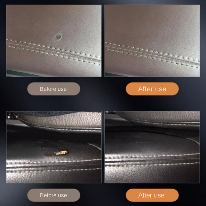 Leather Repair Kit Car Seat Aging Cracking Wear No Trace Sofa Hole Refurbished
