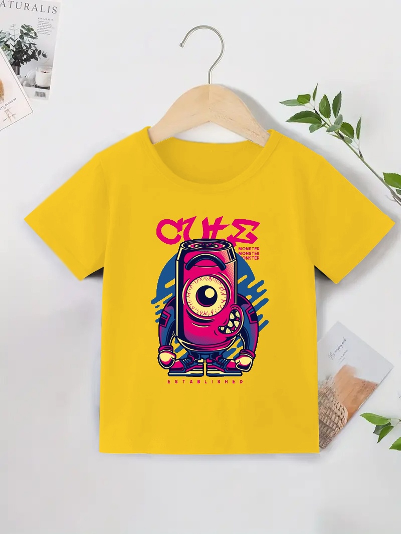 Cartoon Kan T shirt Bedrukken T shirts Voor Kinderen Jongens